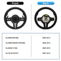 M Sport Full Leather Steering Wheel For BMW M3 F30 F15 F16 F20 F21 F25 F26 M5 F10 F11 F06 F07 F12 F13 F01 E90 E90 X5 E70 E87 E81