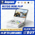MIYOO MINI FLIP Handheld Game Console 2.8'' IPS Screen Linux System Video Game Consoles Free Case Gamer Retro Gaming Player Gift
