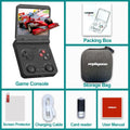 MIYOO Flip V2 Handheld Game Players 3.5''IPS Screen Linux System Classic Portable Video Game Consoles Storage Bag Gamer Gift