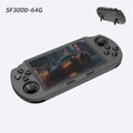 SF3000 Handheld Game Console with a 4.5-Inch Large Screen, Supporting E-Books, MP4, Music Function, Built-in 20,000+ Games