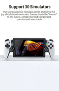FLLBW M28 256GB handheld game console 7.1 '' IPS Screen supports large-scale PS2 games 3D dual joystick God of War 20000 games