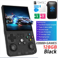 AISLPC R36MAX Retro Handheld Video Game Console 4.0 Inch IPS Screen Portable Pocket Video Player Plug and Play Games Kids Gifts