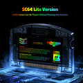 SC64 Flash Cart 10000 in 1 Open Source Game Cartridge For Nintendo 64 N64 Console 6TG Modular Chip Region Free With 64G TF Card
