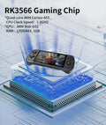 POWKIDDY X55 5.5INCH IPS Screen Retro Handheld Game Console  Linux System OpenSource RK3566 Video Game HD 512G PSP Games Gifts