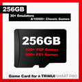 Trimui Smart Pro Game Console SD Card 256GB Pre-install 30000+ Retro Games 50+ Emulators for PSP/PS1/GG/N64 Game Card for Trimui