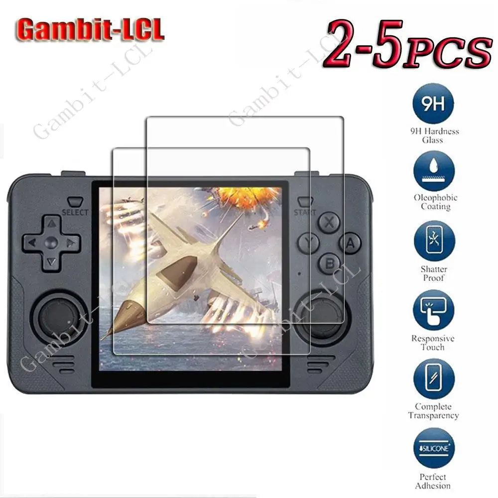 9H HD Original Tempered Glass For Powkiddy RGB30 4" PowkiddyRGB30 Screen Protector Cover Film