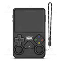 R36S Silicone Protective Case with Lanyard Anti-fall Anti-scratch Anti-slip Soft Shell Full Fit Cover Skin Accessories - Black