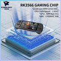 POWKIDDY X55 5.5INCH IPS Screen Retro Handheld Game Console  Linux System OpenSource RK3566 Video Game HD 512G PSP Games Gifts