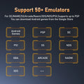 KINHANK K56 Handheld Retro Game Console Android14 5.5 Inch Touch Screen 50 Emulators for PS1 PSP 5000mAh 5GWIFI Game Player Gift