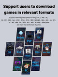 ANBERNIC RG353V RG353VS Handheld Gam Console 3.5'' IPS Screen HDMI Output Android Linux OS Built-in Retro Emulator Player Gifts