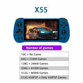 80000Games 512G POWKIDDY X55 5.5INCH IPS Screen RK3566 Handheld Game Console Linux Open-Source Retro Console HD Gifts