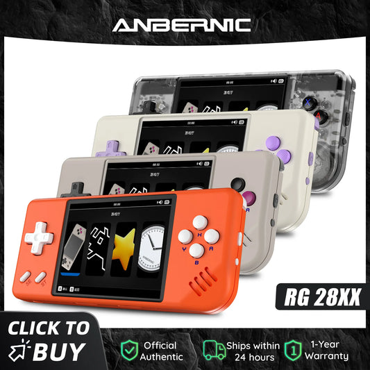 iGameConsole Anbernic Best Retro Handheld Gaming Console 2026 | 10000 Preloaded GBA SNES PS1 Games Plug and Play | Back to School Gift for Kids Adults Dad | Linux 64GB Emulator Console | Nostalgic Classic Gaming Childhood Memories