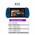 POWKIDDY X55 Handheld Game Console Retro Video Game Player 5.5 INCH 1280*720 IPS Screen RK3566 Linux Open-Source 512G PSP Gifts
