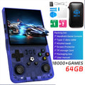 AISLPC R36MAX Retro Handheld Video Game Console 4.0 Inch IPS Screen Portable Pocket Video Player Plug and Play Games Kids Gifts