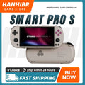 Trimui Smart Pro S TG5050 Handheld Game Console - Best for PSP Game, Octa-core 2.0GHz 4.96" IPS Display RGB LED 5000mAh Battery