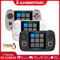 ANBERNIC RG CubeXX Handheld Games Console 3.95" IPS Screen 64-bit Linux System H700 3800mAh Wi-Fi Bluetooth Retro Gaming Player