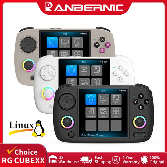 iGameConsole Anbernic Best WiFi Retro Handheld Console 2026 | 10000 Preloaded GBA SNES PS1 Games Plug and Play | Back to School Gift for Kids Adults Dad | 3.95 Inch IPS Linux 64GB Emulator Console | Nostalgic Classic Gaming Childhood Memories