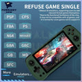 POWKIDDY X55 Handheld Game Console 5.5 INCH IPS Screen RK3566 Open-Source Linux System 4000 MAh TV HDMI LPDDR4X 512G PSP