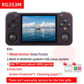 ANBERNIC RG353M Handheld Game Console 3.5 Inch Multi-touch Screen Dual OS Aluminum Alloy Shell HDMI-compatible WIFI Gaming Video Player