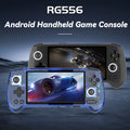 Anbernic RG556 Retro Handheld Game Console Android 13 System 5.48 inch AMOLED Screen T820 Video Player Built-in Hall Trigger Fan
