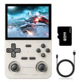 GAMINJA Open Source K36 Retro Handheld Video Game Console 16000 Games Emulator for PS1/PSP/DC/N64/SS 500nit 3.5 Inch IPS Screen