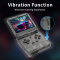 POWKIDDY V90S Retro Handheld Game Console 3.5 lnch 4:3Dual Type-C Long IPS Screen A133 Plus Flip Battery Life Cheap Kid Gift New