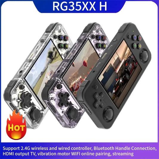 iGameConsole RG35XX Best Retro Handheld Gaming Console 2026 | 5528 Preloaded GBA SNES PS1 Games Plug and Play | Back to School Gift for Kids Adults Dad | 3.5 Inch IPS Linux 64GB Emulator Console | Nostalgic Classic Gaming Childhood Memories