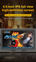 SF3000 Handheld Game Console with a 4.5-Inch Large Screen, Supporting E-Books, MP4, Music Function, Built-in 20,000+ Games