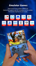 iGameConsole R40XX Best WiFi Retro Handheld Console 2026 | 10000 Preloaded GBA SNES PS1 Games Plug and Play | Back to School Gift for Kids Adults Dad | 4.2 Inch IPS Linux 128GB Emulator Console | Nostalgic Classic Gaming Childhood Memories