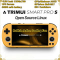 TRIMUI SMART PRO S Handheld Game Console WIFI 4.96'' Screen Built Cooling Fan Allwinner A523 Hall Joystick RGB Lighting Player