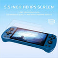 POWKIDDY X55 Handheld Game Console Retro Video Game Player 5.5 INCH 1280*720 IPS Screen RK3566 Linux Open-Source 512G PSP Gifts