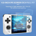 POWKIDDY RGB30 Portable Handheld Game Console 4 Inch Ips Screen Built-in WIFI RK3566 Open-Source Retro HD Console 450 PSP Games