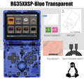 ANBERNIC RG35XXSP FILP 3.5 Inch IPS Screen Retro Game Console 64GB Built-in TF Card 3300mAh Battery Linux System HD TV Output Support Classic Casual Gaming  Built-in Hall Switch Chip