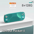 Retroid Pocket 5 Handheld Game Console Video Player Retro Android 13 RP5 5.5 Inch OLED Touch Screen Wifi Bluetooth PSP PS2 Gift