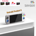 Retroid Pocket 5 Retro Handheld Game Console 5.5 Inch OLED Screen Video Game Consoles SD865 12G+128G Android13 PSP PS2 Gift RP5