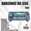 ANBERNIC RG556 Retro Video Gaming Player Android 13 System 5.48 inch AMOLED Screen T820 Handheld Game Console RG 556 PSP PS2 HOT