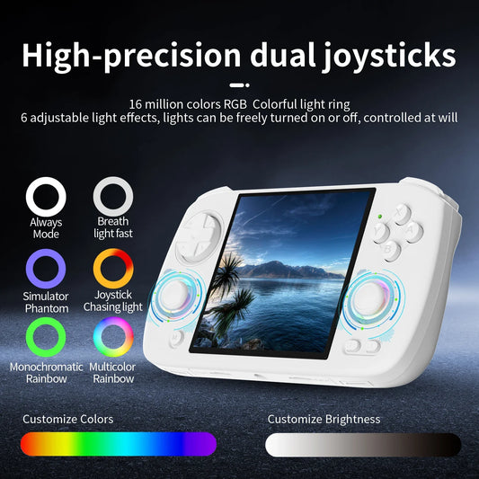 iGameConsole Anbernic Best WiFi Retro Handheld Console 2026 | 10000 Preloaded GBA SNES PS1 Games Plug and Play | Back to School Gift for Kids Adults Dad | 3.95 Inch IPS Linux 64GB Emulator Console | Nostalgic Classic Gaming Childhood Memories