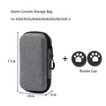 Game Console Handheld Bag for R36S/R35S/RGB30/RGB20SX/RG353M/RG35XX H Portable Storage Bag Shockproof Protective Case+Rocker Cap