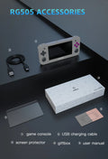 Anbernic RG505 New Handheld Game Console Android 12 System Unisoc Tiger T618 4.95-INCH OLED With Hall Joyctick OTA Update