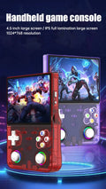 FLLBW R36 ultra X retro handheld video game console open source Linux system 4.5 inch IPS screen portable handheld game console