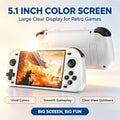NEW R50S Consolas 5.1-inch 854*480 HD Screen Video Gaming Player 4200mAh Battery Retro Handheld Game Console