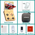 MIYOO Flip V2 Handheld Game Players 3.5''IPS Screen Linux System Classic Portable Video Game Consoles Storage Bag Gamer Gift