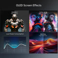 Retroid Dual Screen Add-on 5.5 inch OLED Back Clip Screen For Retroid Pocket 5 RP5/RPmini V2/RP4 Pro Extended Display Screen