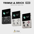 TRIMUI BRICK PRO Retro Handheld Game Console 3.95 Inch Portable Video Game Player Open Source Linux System Ideal Gift for Gamers