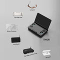 AYN THOR Dual Screen Flip Up Handheld Device Protective Case Storage Bag Lanyard Soft Bag For AYN THOR Gaming Accessories Custom
