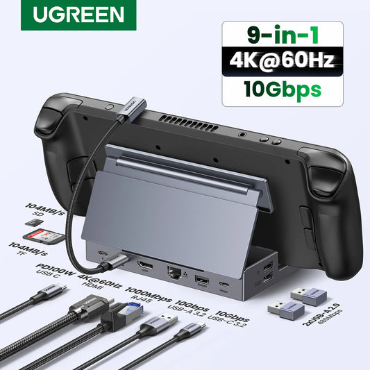 iGameConsole UGREEN Steam Best Retro Handheld Gaming Console 2026 | 10000 Preloaded GBA SNES PS1 Games Plug and Play | Back to School Gift for Kids Adults Dad | Linux 64GB Emulator Console | Nostalgic Classic Gaming Childhood Memories