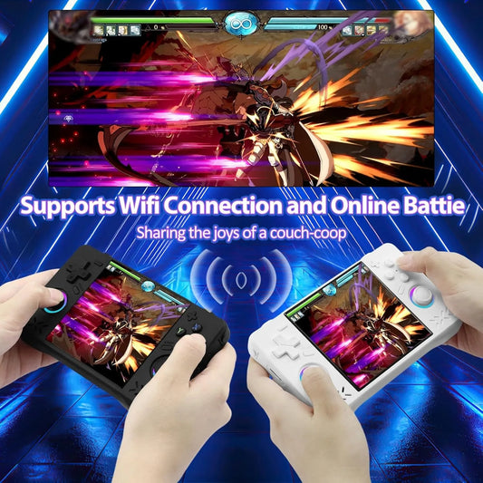 iGameConsole Upgraded XF40H Best WiFi Retro Handheld Console 2026 | 10000 Preloaded GBA SNES PS1 Games Plug and Play | Back to School Gift for Kids Adults Dad | 4.0 Inch IPS Linux 64GB Emulator Console | Nostalgic Classic Gaming Childhood Memories