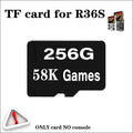 For R36S Retro Handheld Video Game Console TF Card Linux System Portable Pocket Video Memory Card Player 256G58000 Games TFCard