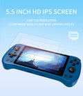 POWKIDDY X55 handheld game console 90000 Games PSP 5.5 INCH IPS Screen Console Linux System 4000 MAh TV HDMI LPDDR4X 2GB