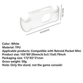 TPU Protective Case for Retroid Pocket Mini Anti-Scratch Protective Bag Handheld Game Console Protective Film Screen Protector
